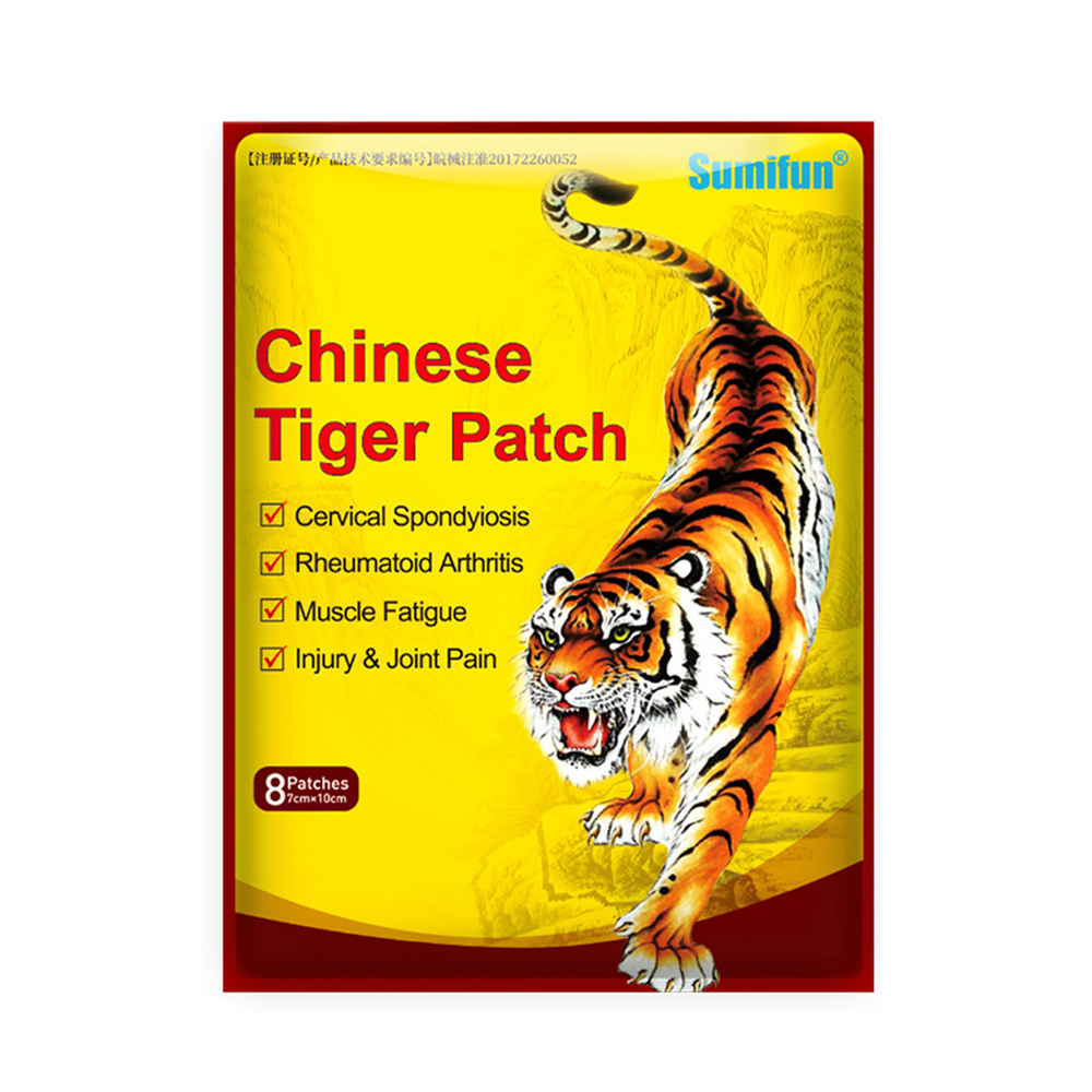 32pcs Tiger Patch Chinese Medical Back Heat Pain Relief Plaster Pad Balm Arthritis