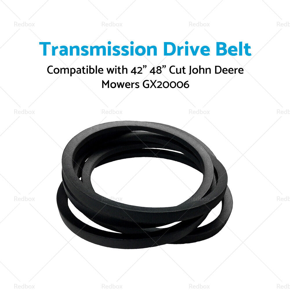 Transmission Drive Belt Suitable For 42" 48" Cut John Deere Mowers GX20006