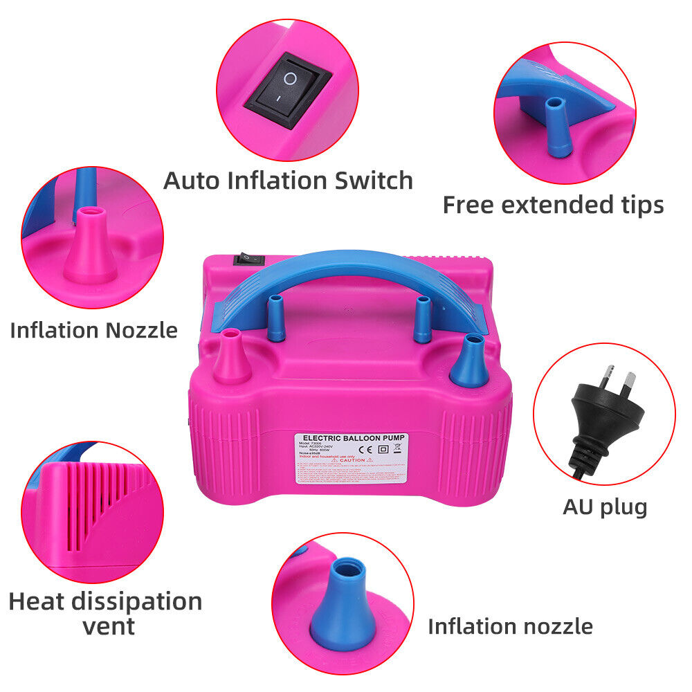 Balloon Pump Warranty Birthday Ballons Pump 220V Air Inflator Efficient Blowers