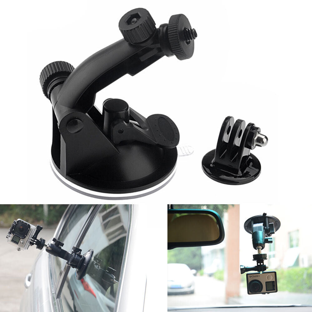 360° Rotate Cradle Mount Rear View Mirror Car Phone Holder GPS Stand Universal