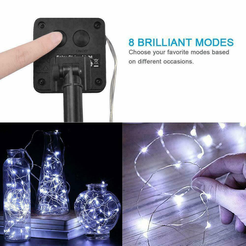 Solar String Lights 300 LED 30M Solar Fairy Light Copper Wire Outdoor Garden