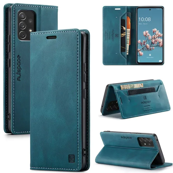 Wallet Leather Flip Case Cover For Samsung Galaxy A33 A23 A13 A53 A73 A04S A22