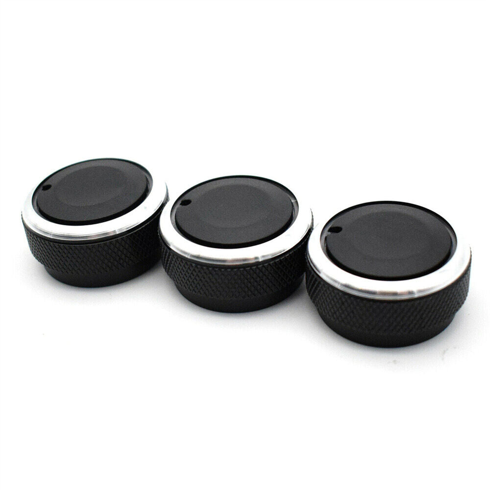 3pcs For Toyota Tacoma 2005~2015 3X Car Air Condition Switch Control A/C Knob Durable