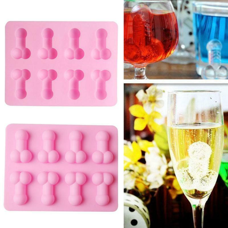 Willy Penis Chocolate Mould Ice Cookie Jelly Silicone Mold Novelty Hens Party