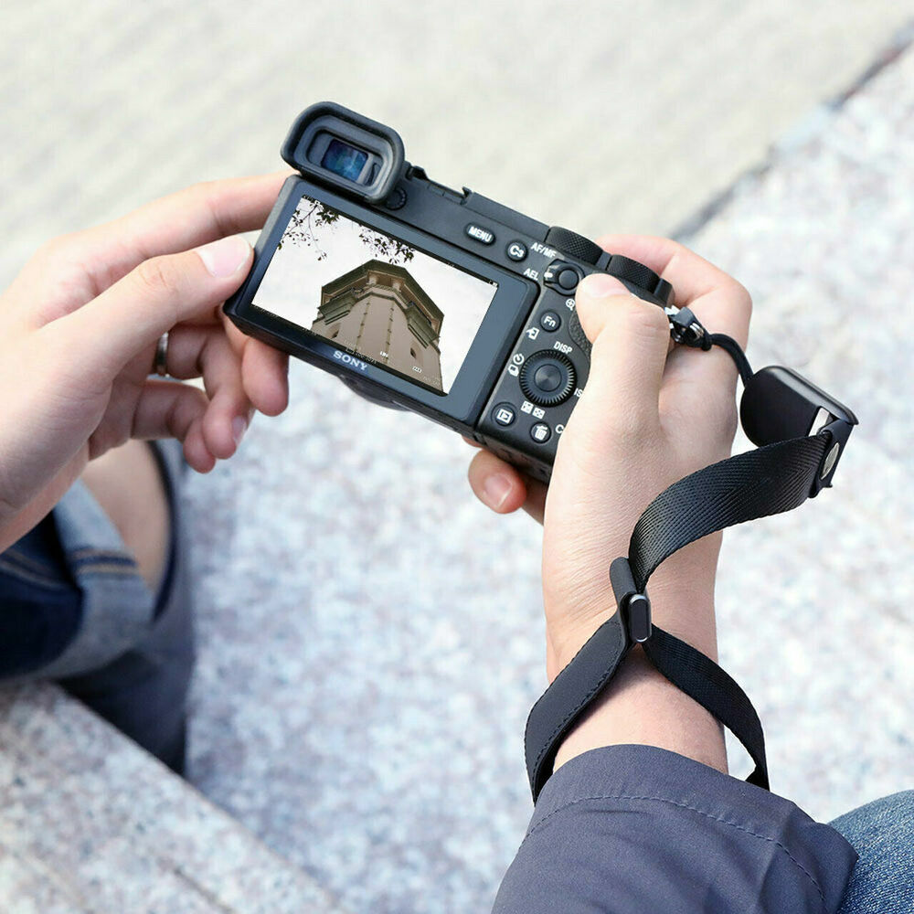 SmallRig Camera Adjustable Wrist Safety Hand Strap for Sony, Fujifilm and Canon