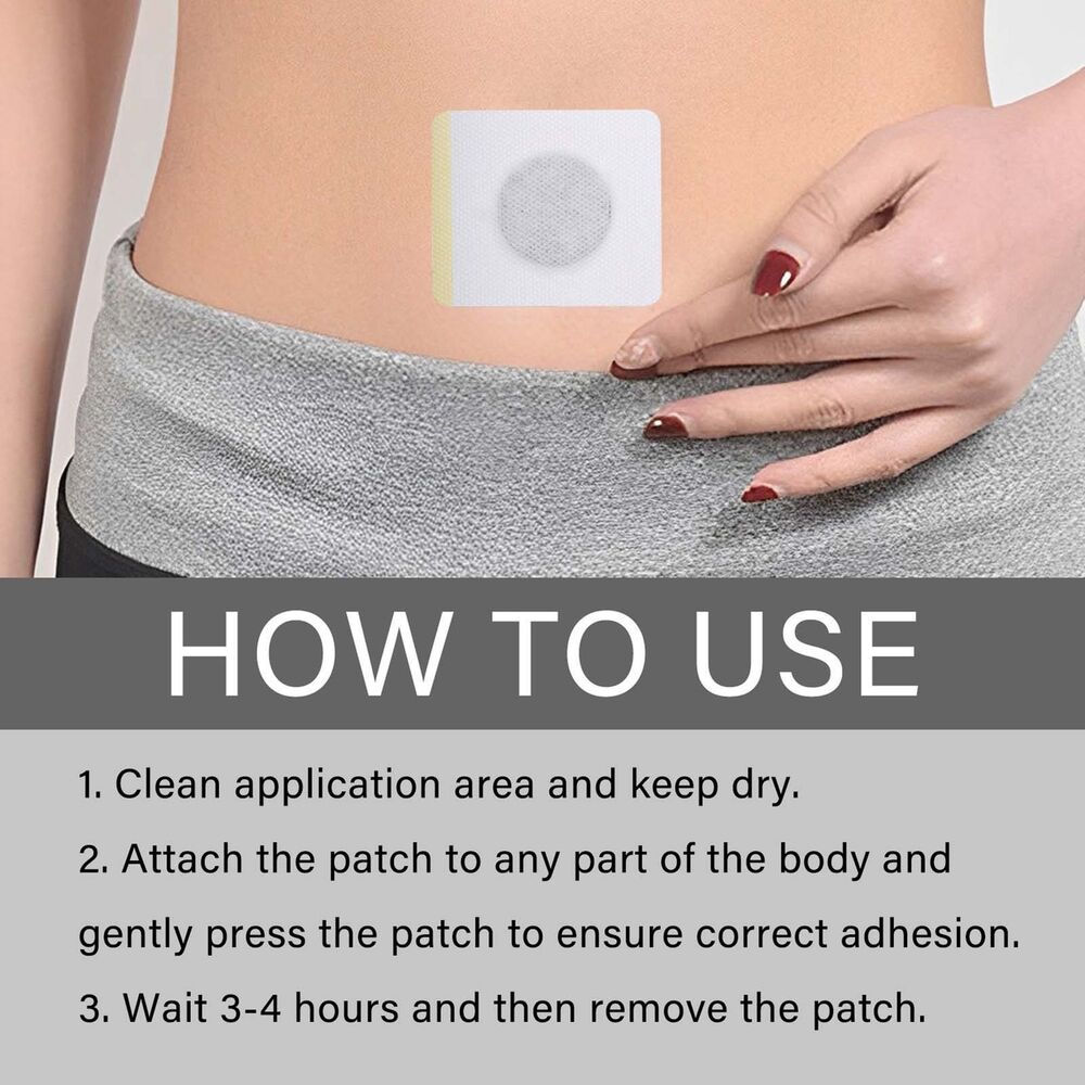 30X Bee Venom Lymphatic Drainage and Slimming Patch for Women & Men Body Slim