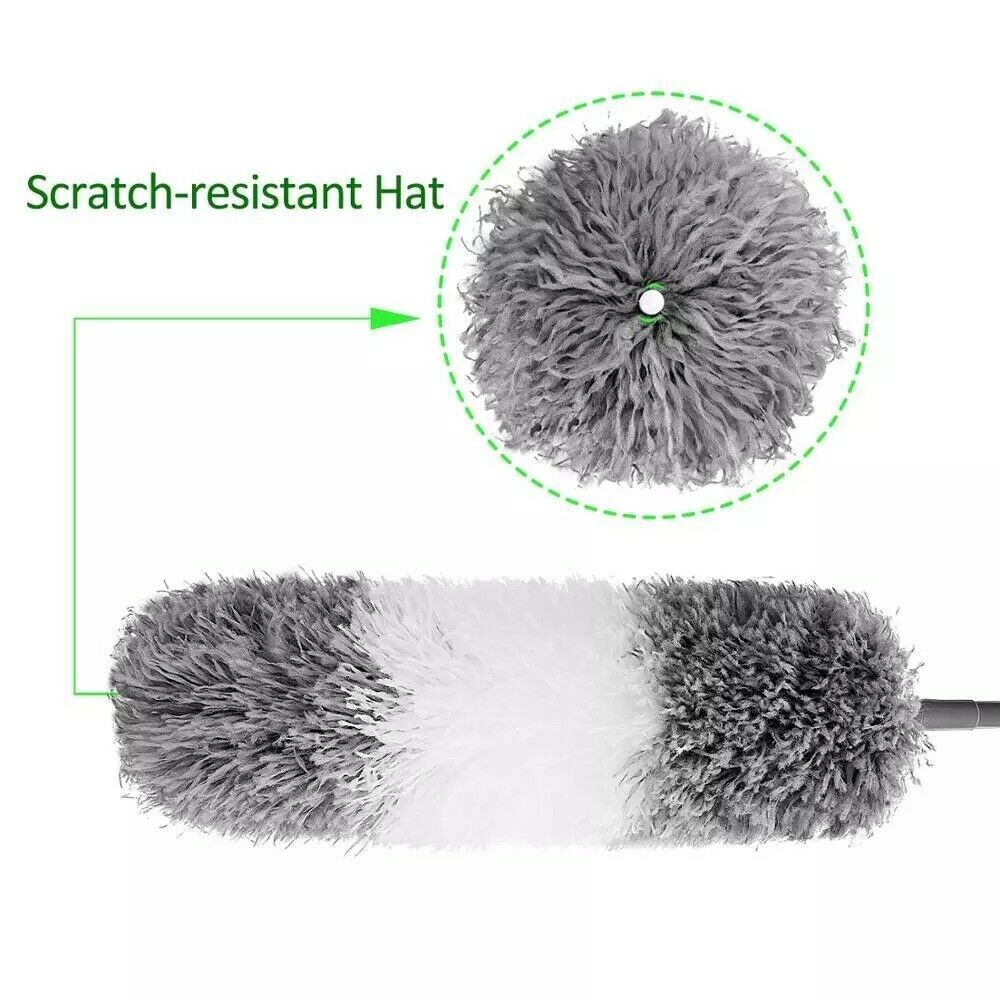 Handle Feather Duster Long Telescopic Magic Static Duster Brush Extendable