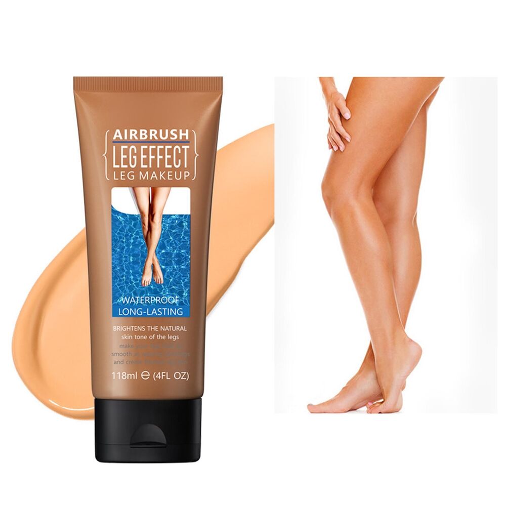 Leg Makeup Leg Concealer Waterproof Skin Color Bronze Liquid Body Cream