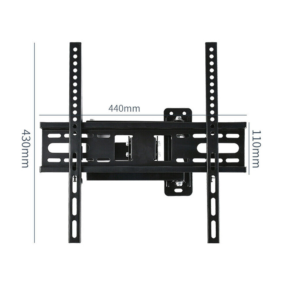 Full Motion TV Wall Bracket Mount Swivel Tlit Slim LCD LED 26 32 40 42 50 52 55"