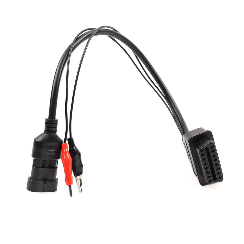 Motorcycle 3 pin To 16pin OBD2 Diagnostic Cable Adapter Connector For Cfmoto