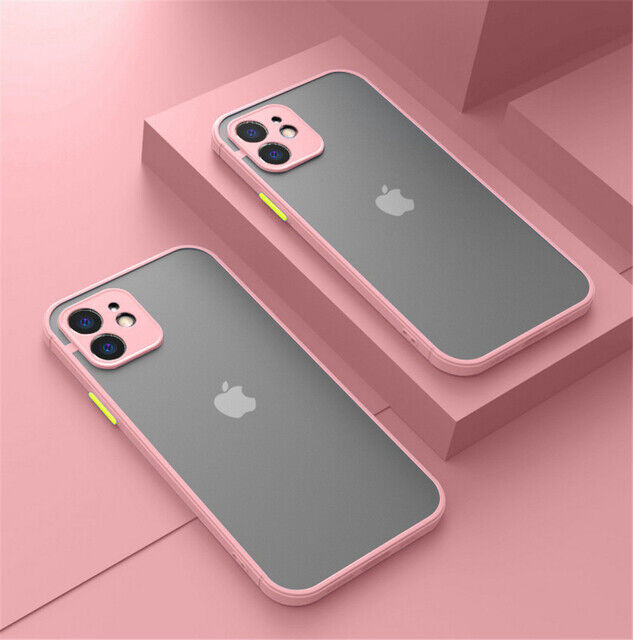 Matte Shockproof Armor Case For iPhone 15 14 13 12 11 Pro Max XR XS 8 7 SE Cover