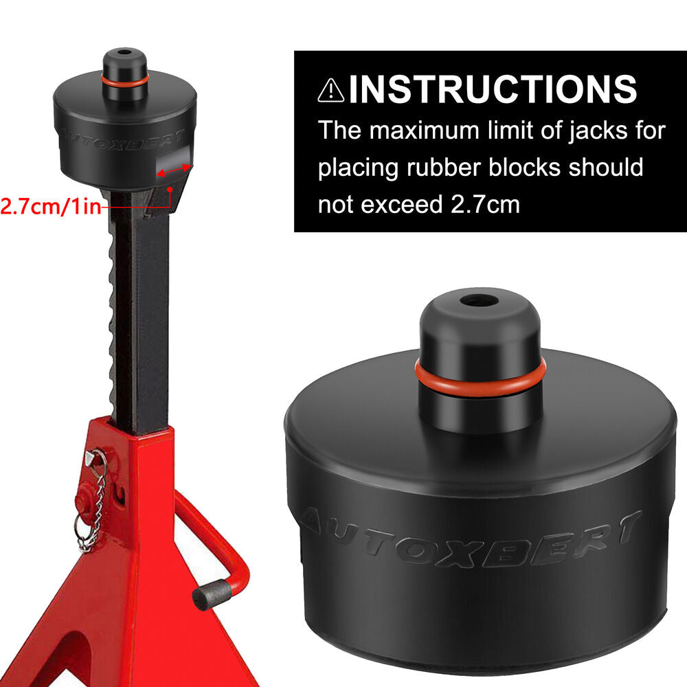 For Tesla Model 3 Y/ S /X Floor Jack Stand Pad Adapter Fits 2-3 tons Jack Stands