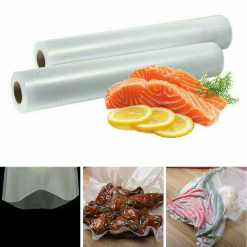 Food Vacuum Sealer Bags Rolls Vaccum Food Saver Storage Seal Bag Pack Embossed