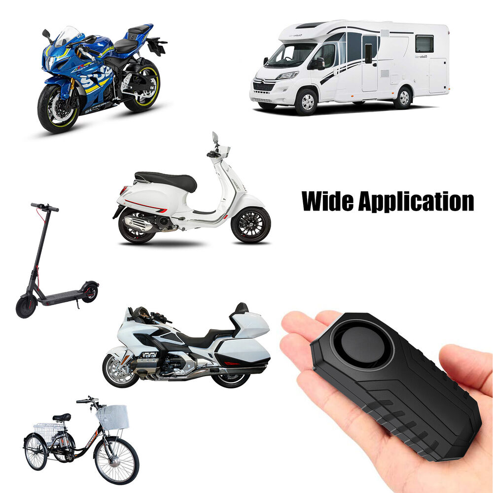 Security Wireless Remote Control Car Vehicle Burglar Vibration Alarm Anti-thief