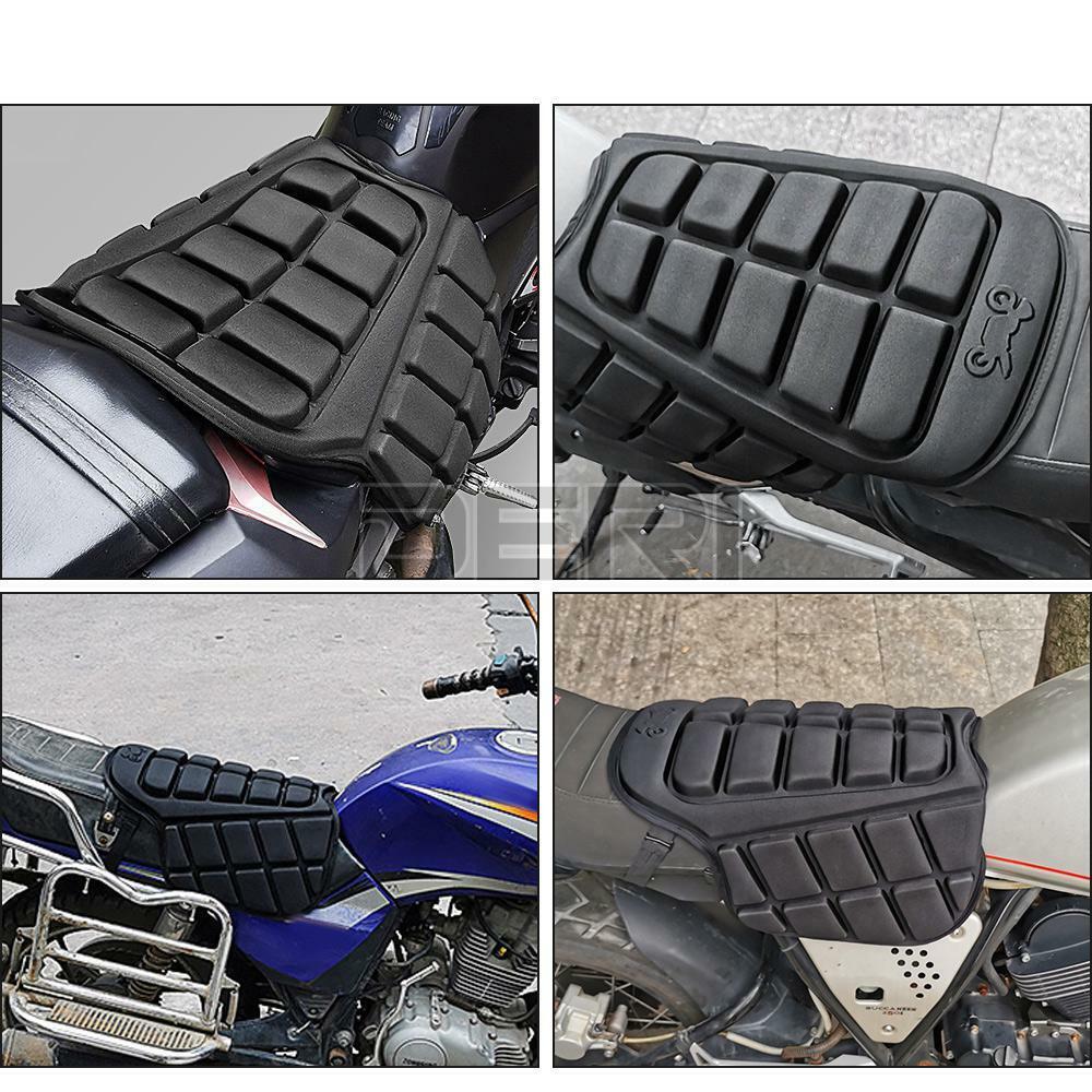 L Size Universal Motorcycle Seat Cushion Non-slip Comfort Cover Breathable Pad