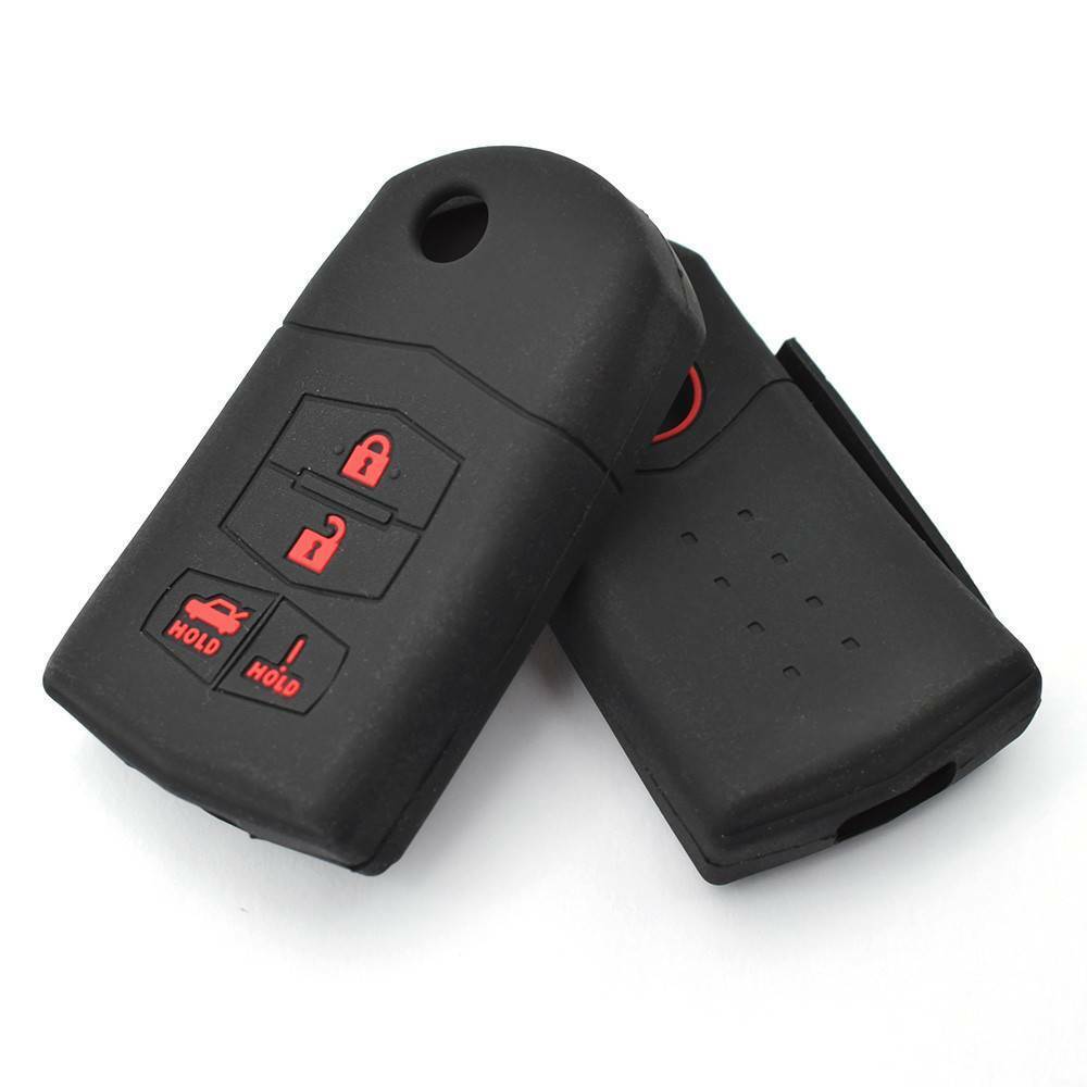 XUKEY Silicone Key Case Remote Fob Cover For Mazda Demio 2 3 5 6 M3 CX-5/CX7 CX9