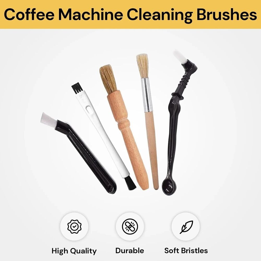 Coffee Machine Cleaning Brush Kit Coffee Grinder Brush Coffee Machine Cleaner