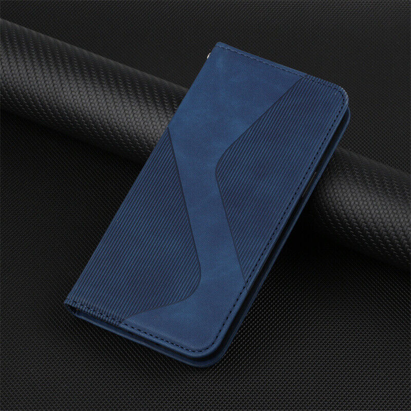 Matte Book Wallet Leather Flip Cover Case For iPhone 15 14 13 12 11 XR 7 8 Plus