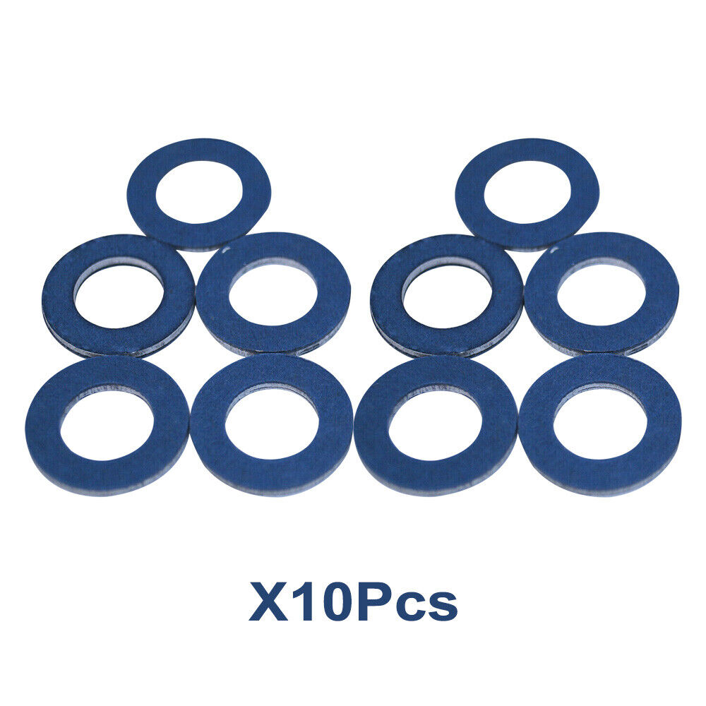 10PCS Oil Drain Sump Plug Washer Suitable For Toyota Lexus & Diahatsu 9043012031