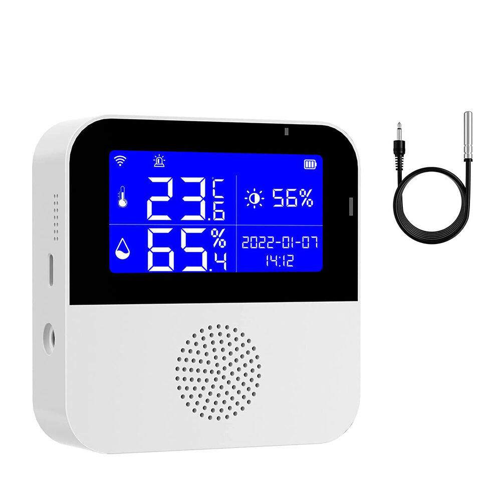 Smart WiFi Wireless Temperature Humidity Sensor Fridge Thermometer Hygrometer