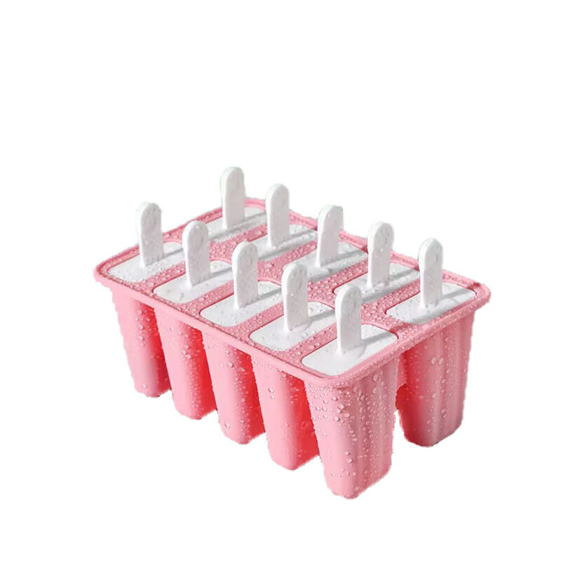 Silicone Ice Cream Mould Block Frozen Molds Icy Pole Jelly Popsicle