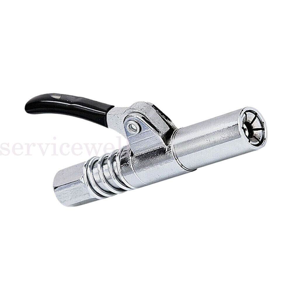 Heavy-Duty Quick Release Grease Gun Coupler NPTI/8 10000PSI Grease Coupler