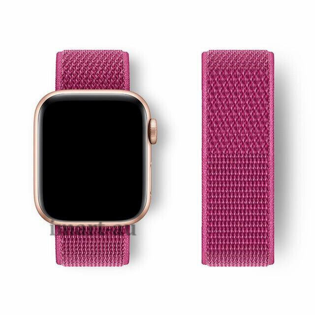 For Apple Watch Nylon Sports Band Strap Series 7 6 5 4 3 2 SE 38/40/41/42/44/45