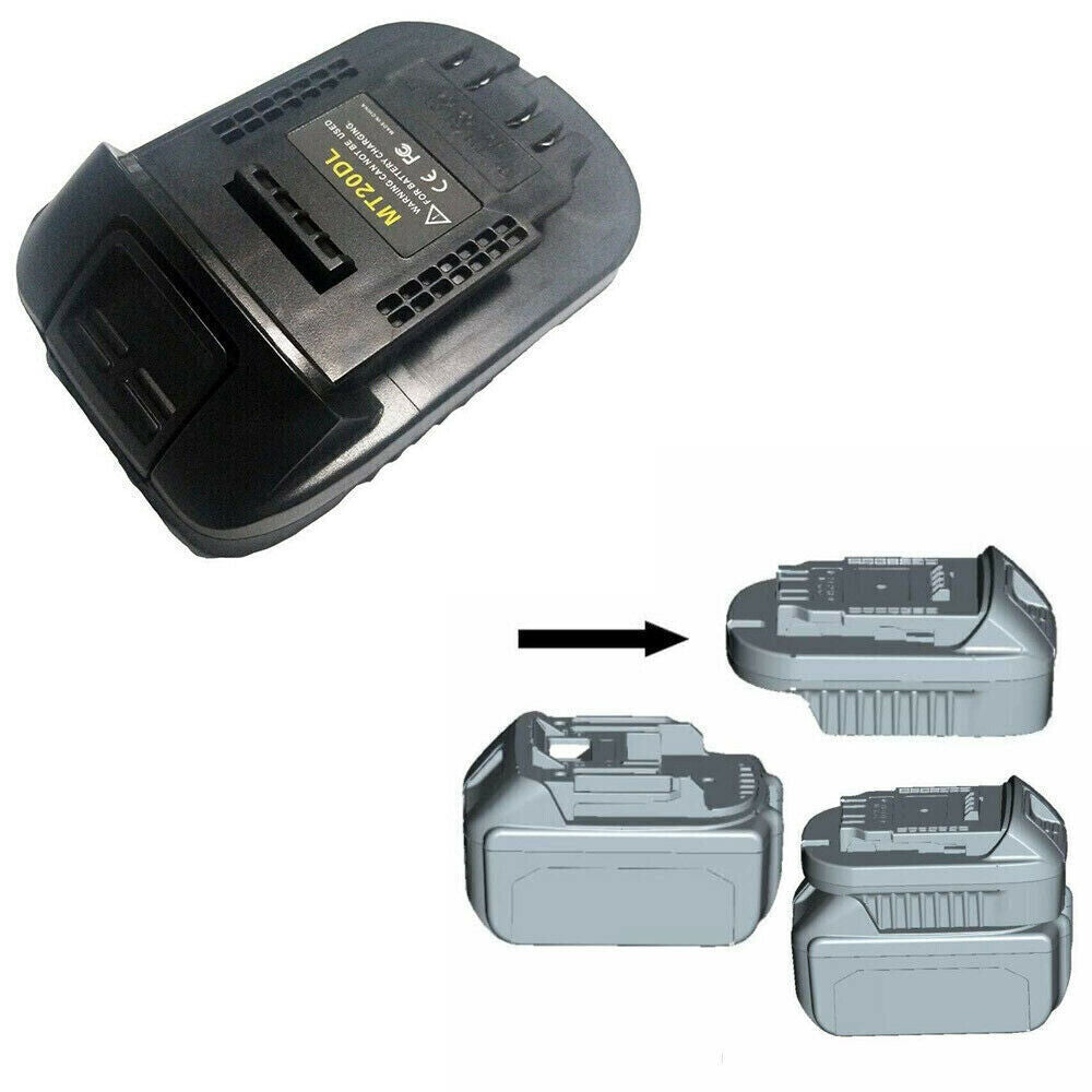 Battery Adapter For Makita Power tools Convert to Milwaukee 18V 20V Battery