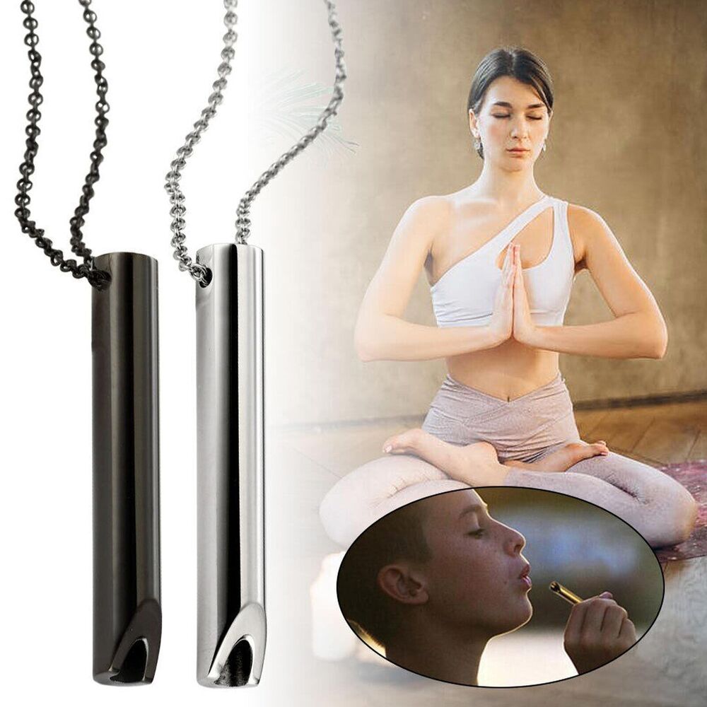 Necklace Stress Relief Necklaces The Breathlace Anxiety Reliever Quit Smoking