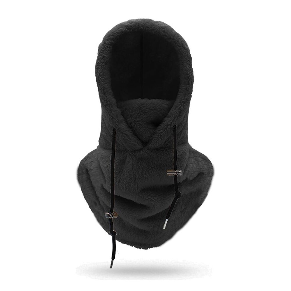 Ultra Soft Sherpa Hood Winter Ski Mask Balaclava Windproof All-in-One Face Hat