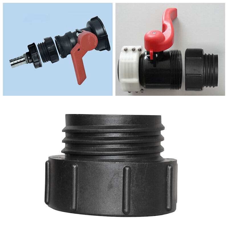 IBC Adapter S60x6 Tank Outlet Connection Fine Thread 2 inch To Coarse Thread