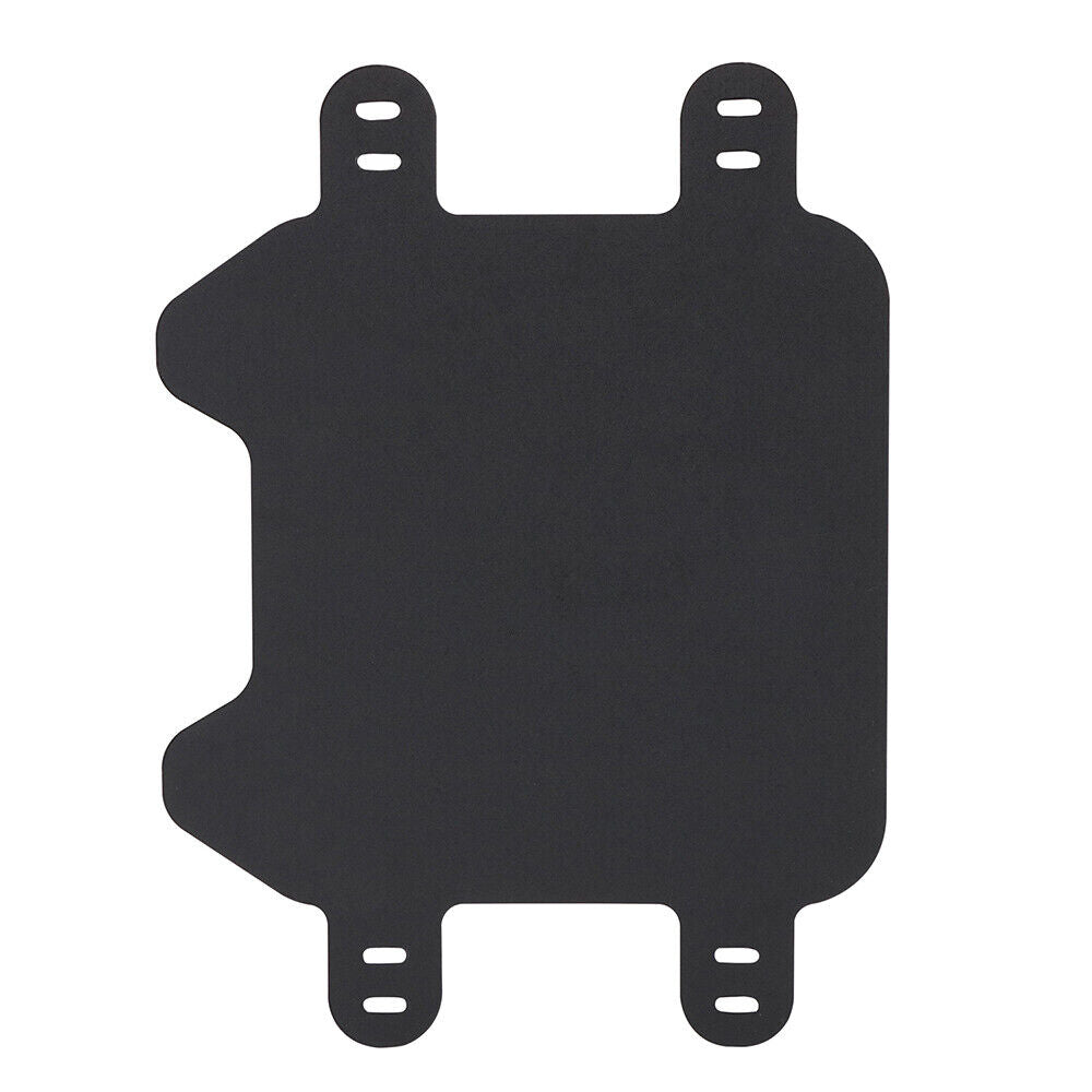 Front Number Plate Cover Tag For Sur-Ron X/S Motorcycle Dirt Bike Plastic Black