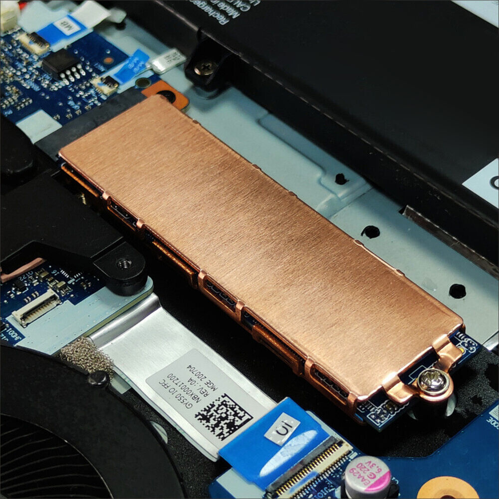 Copper SSD Cooler Double Sided M.2 SSD Cooler Radiator Laptop Accesso