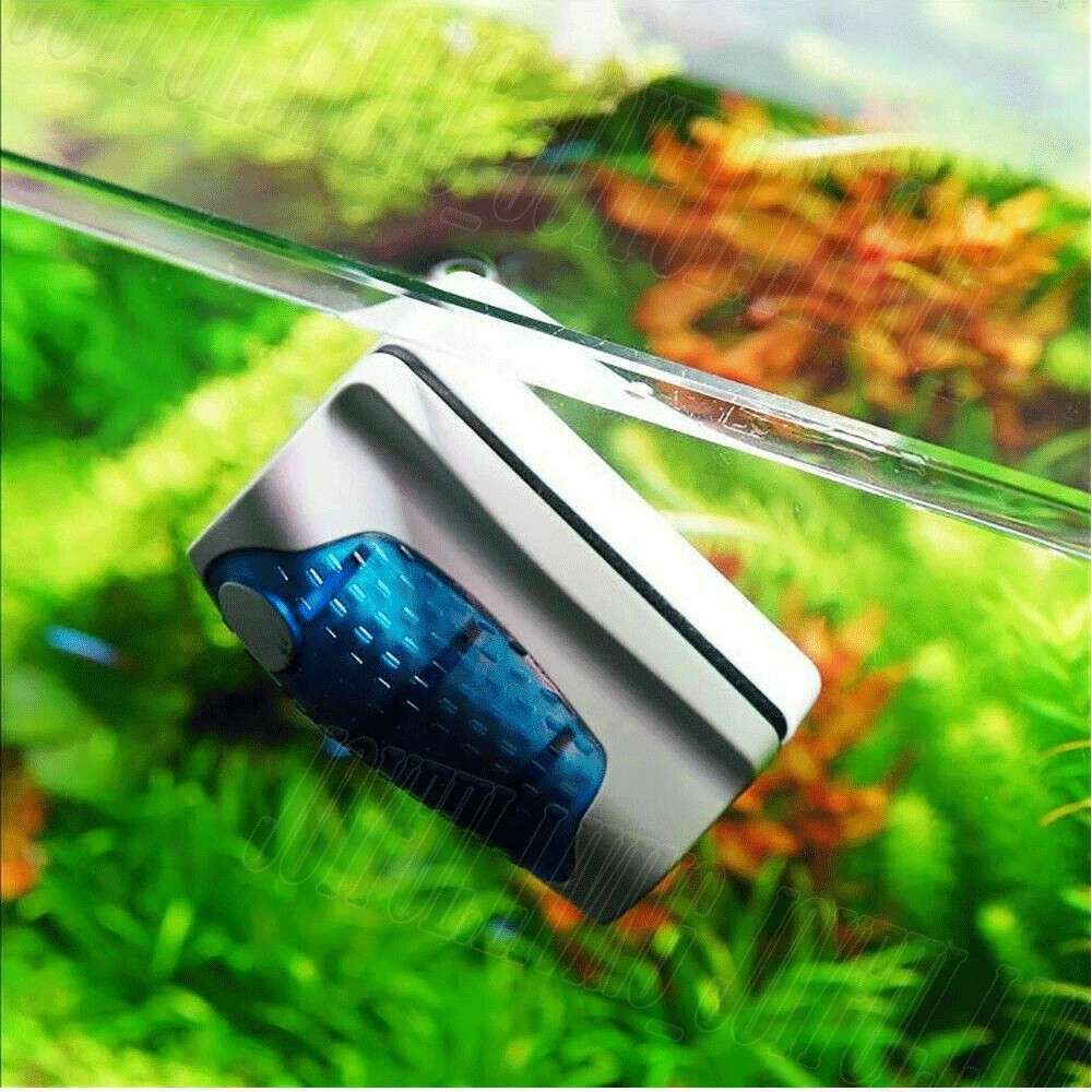 Magnetic Fish Tank Brush Aquarium Glass Aquatic Cleaning Algae Magnet Cleaner