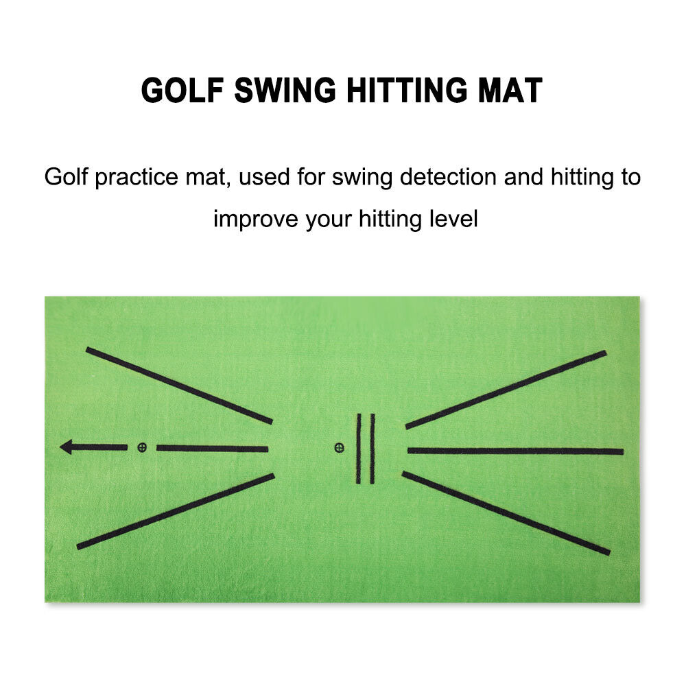 Golf Training Mat for Practice Swing Detection Batting Aid Game Trainer 30 x 60cm