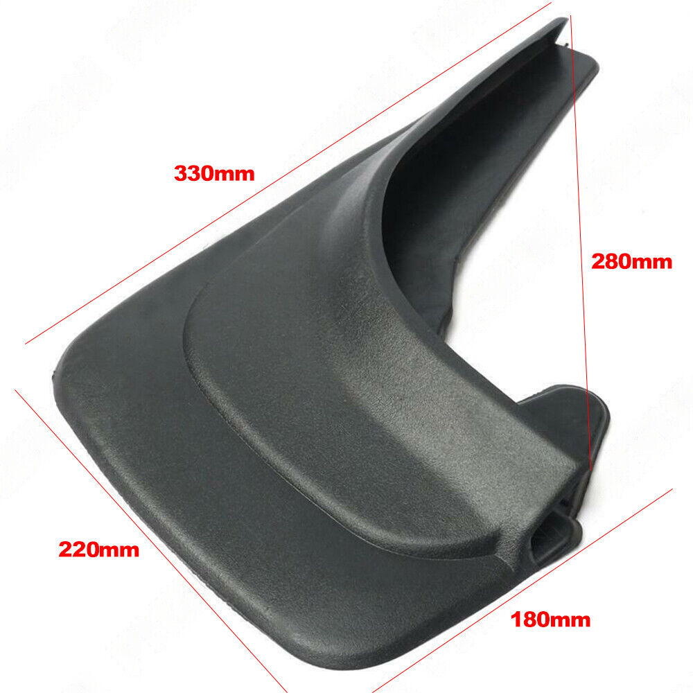 Universal Soft Plastic Car Front Rear Fender Mud Flap Mudflaps Splash Guard Pair