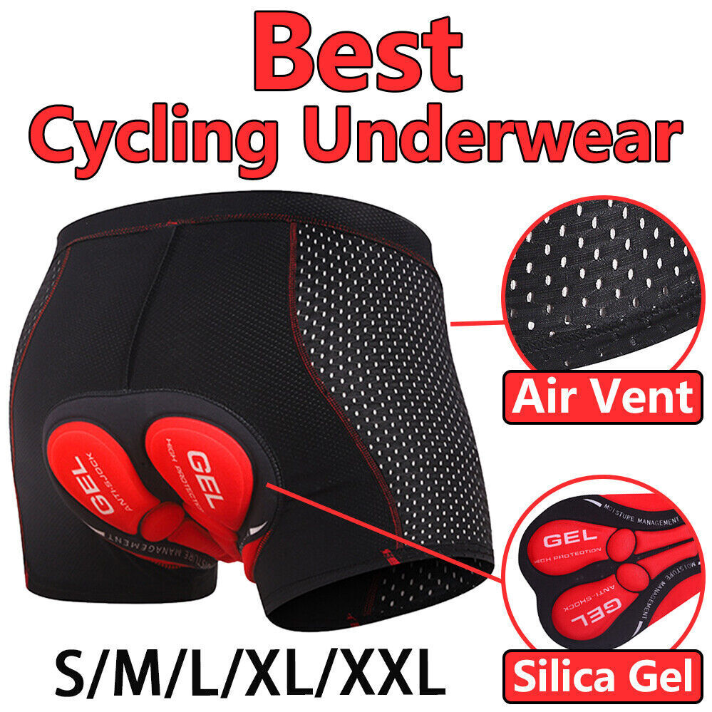 Gel Padded Short Pants Men Cycling Bike Bicycle Sports Shorts Riding Underwear