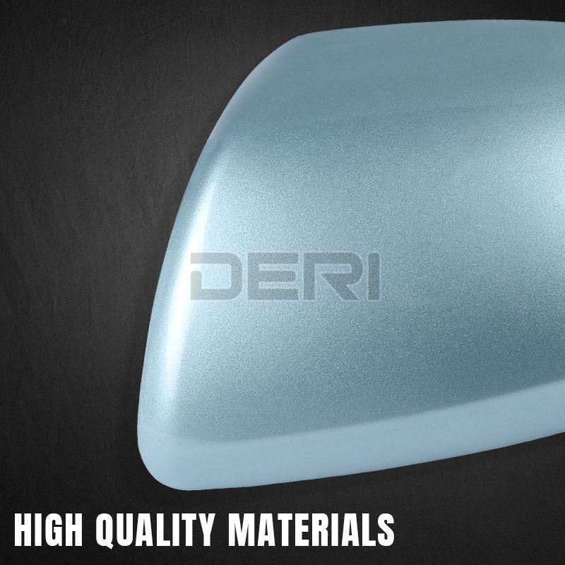 Left Driver Side Wing Mirror Cover Cap Ice Blue For Mazda 3 Mazda 2 2009-2013