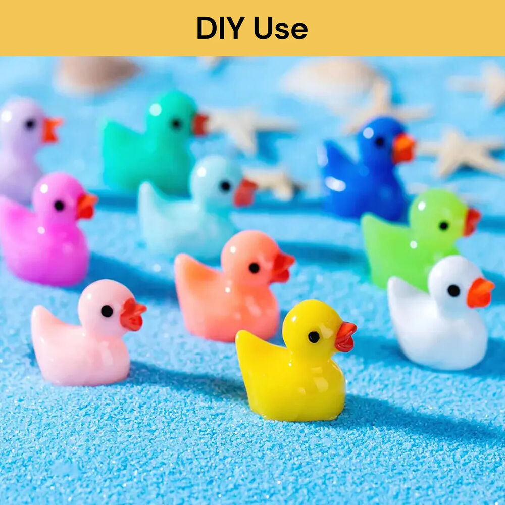 Tiny Ducks Realistic Mini Resin Ducks Mini Ducks Little Christmas Birthday Party