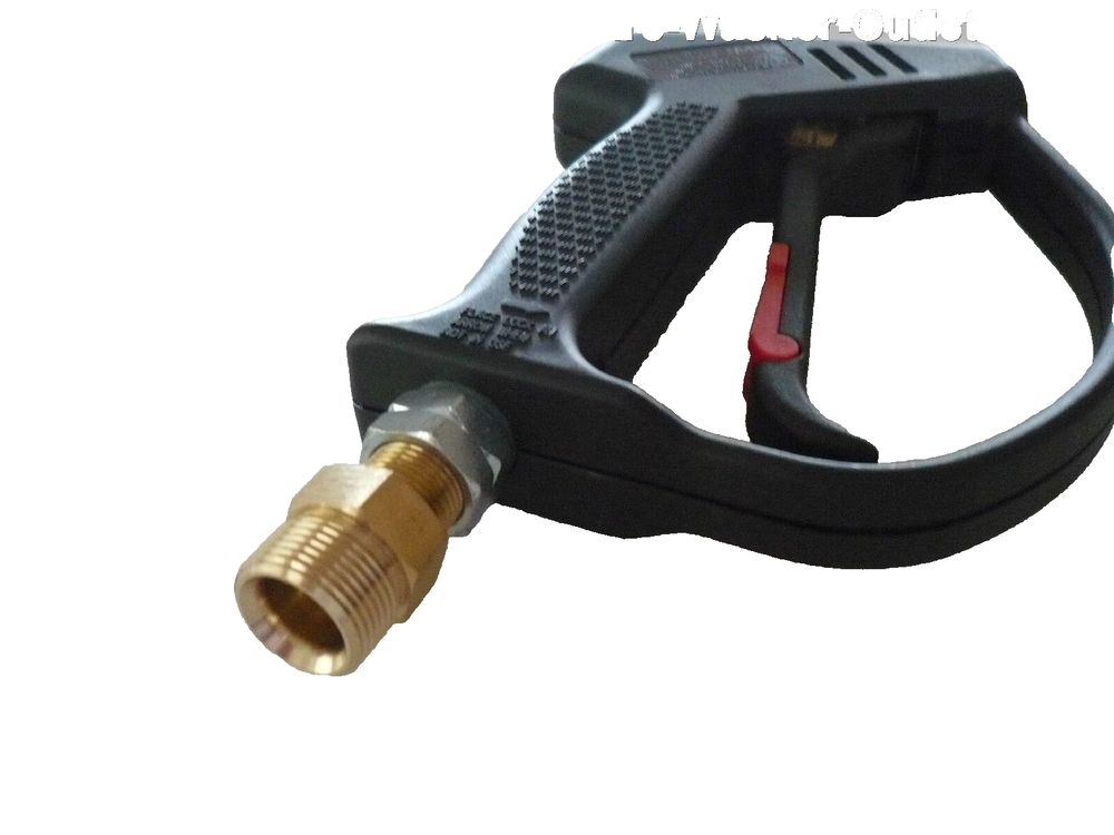 M22 x 3/8 MPT Plug Adaptor fits Pressure Washer Gun To Twist Connect (14mm I.D.)