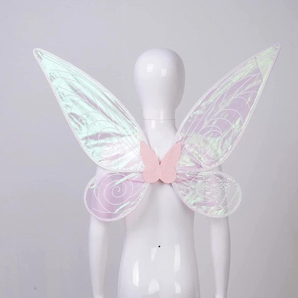 Women Girls Large Butterfly Fairy Wings Costume Sparkle Princess Angel Wing Gift