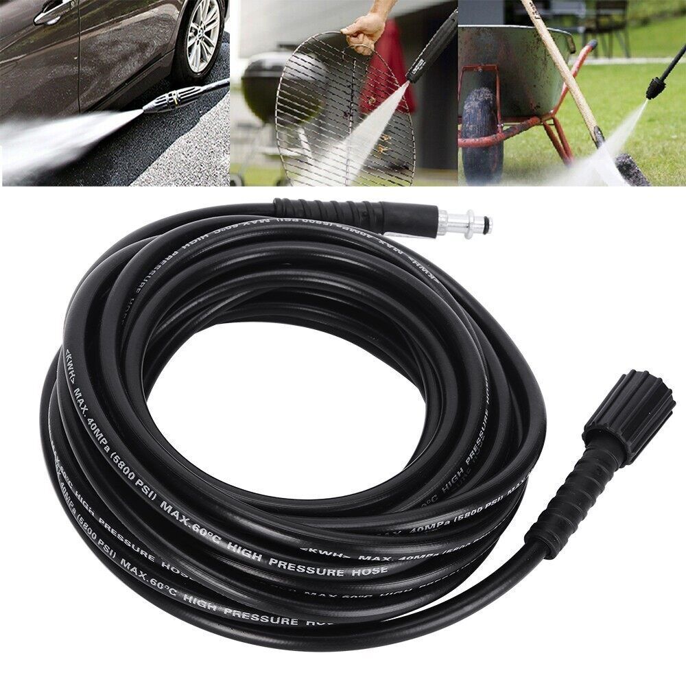 M22 High Pressure Washer Hose 10m Replacement Pipe for Karcher K2-K7 Type A Hose