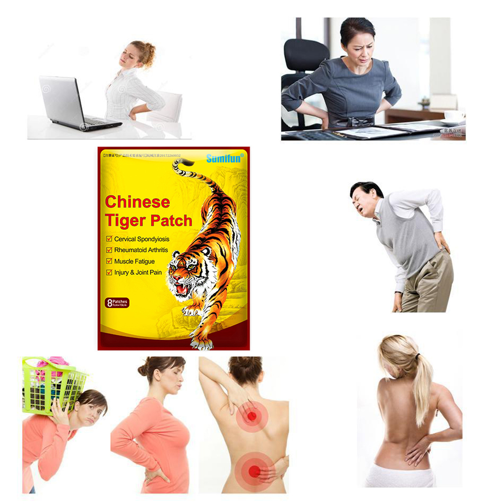 32pcs Tiger Balm Pain Relief Patch Chinese Back Pain Heat Pain Relief Plaster