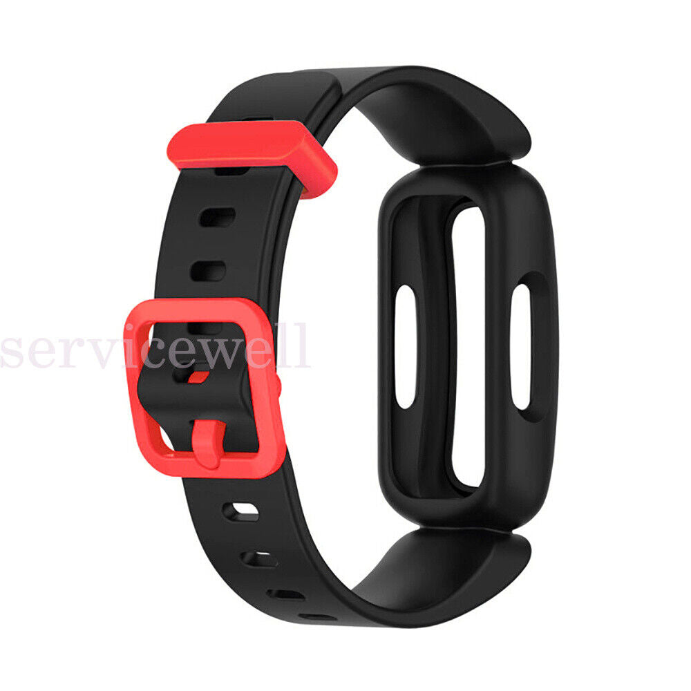 Kids Silicone Replacement Wristband Watch Band Strap For Fitbit Ace 3 Inspire 2