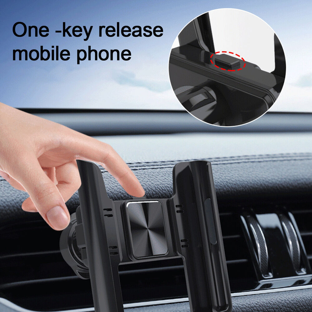 360° Rotating Universal Air Vent Mount Cradle Stand Mobile Car Phone Holder