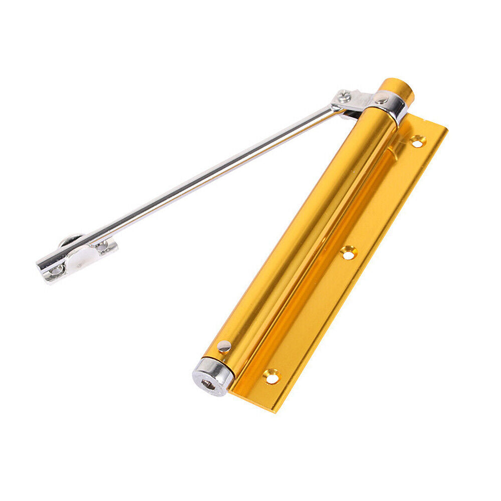 Automatic Door Self Closing Hinge Mute Easy Rebound Punching-Free Door Closer