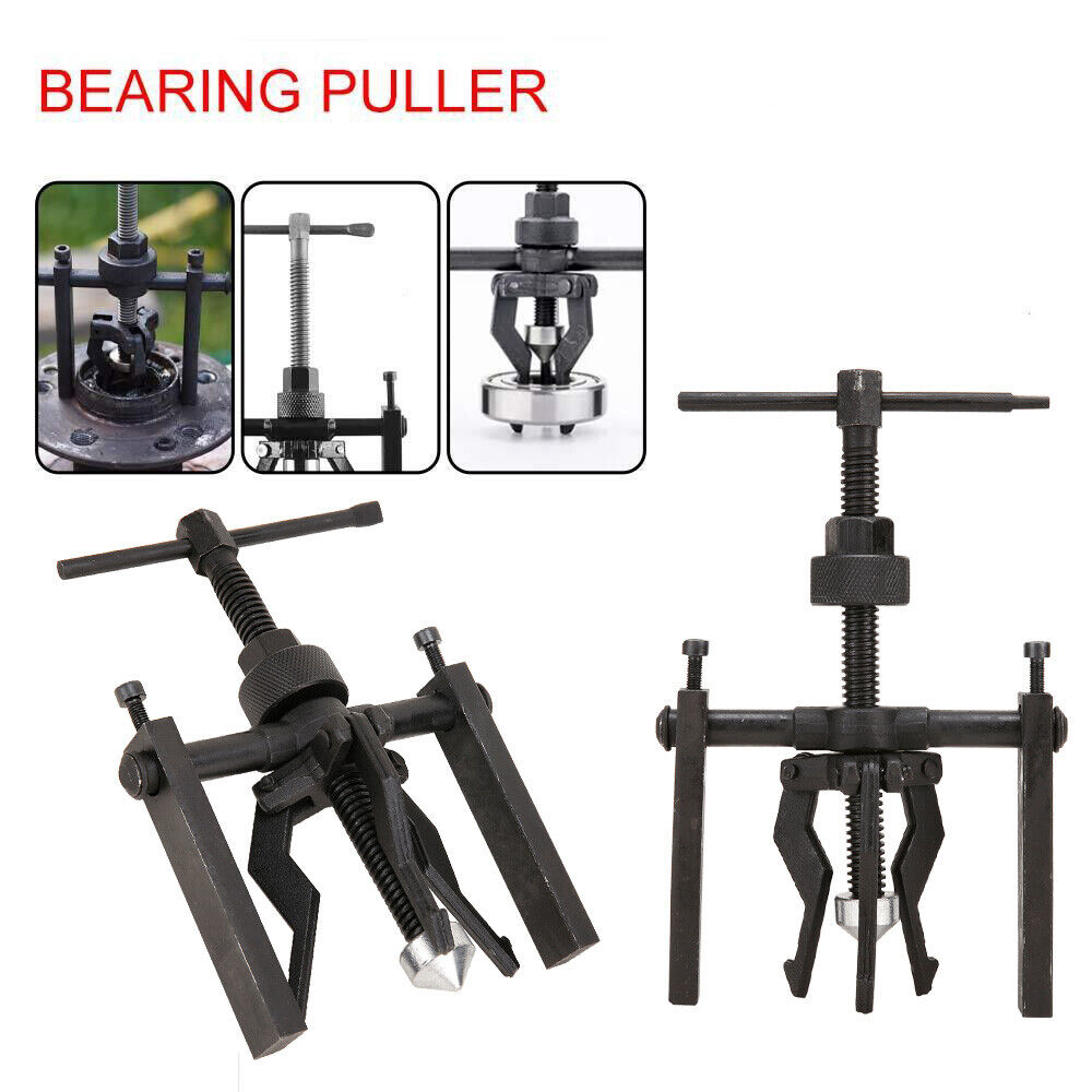 3 Jaws Bearing Puller Bushing Remover Kit Heavy Duty Wheel Gear Extractor Torque