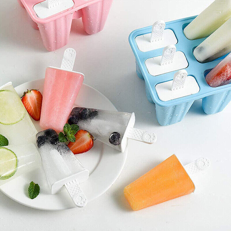 Silicone Ice Cream Mould Block Frozen Molds Icy Pole Jelly Popsicle