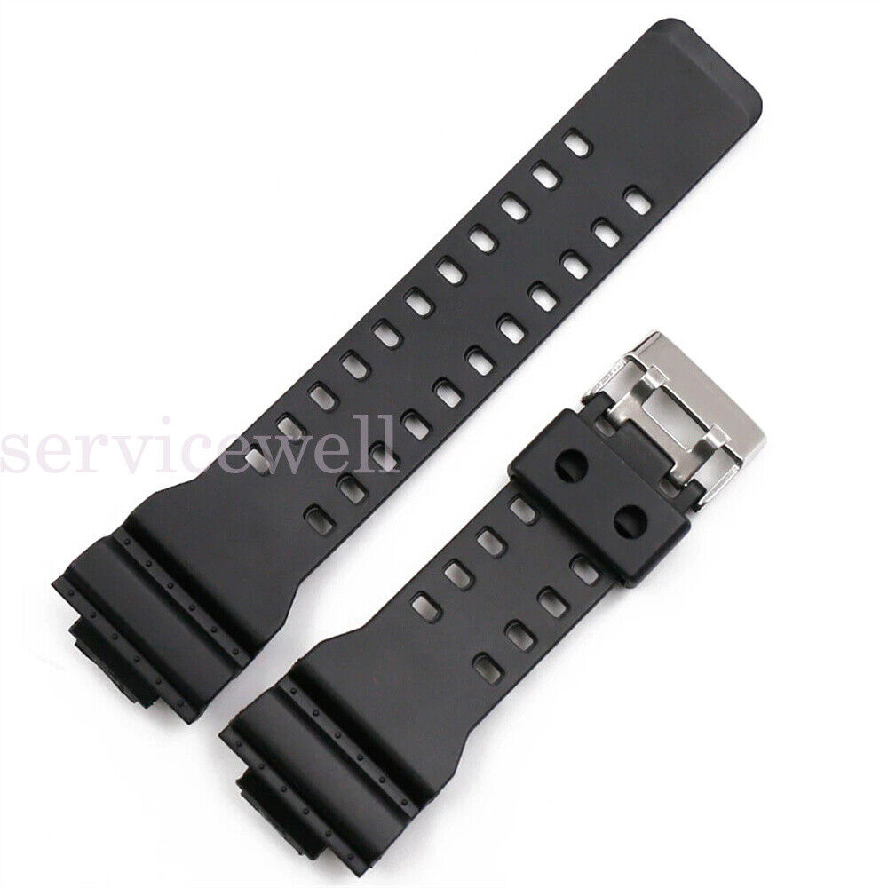 Rubber Resin Replacement Wrist band watch strap for Casio G-SHOCK G-8900 GA-110