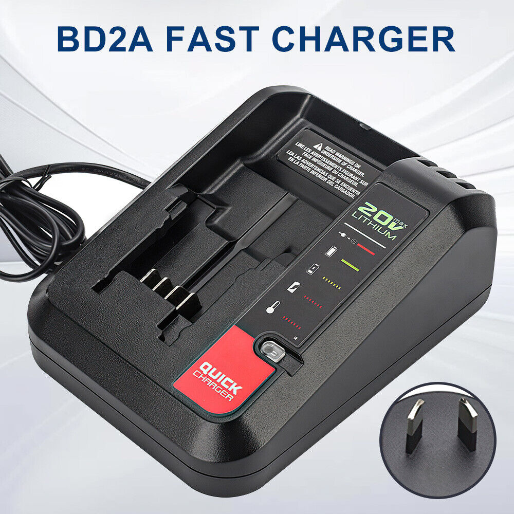 Battery Charger For Black & Decker BL2018 BL4018-XE Lithium-Ion BL1518